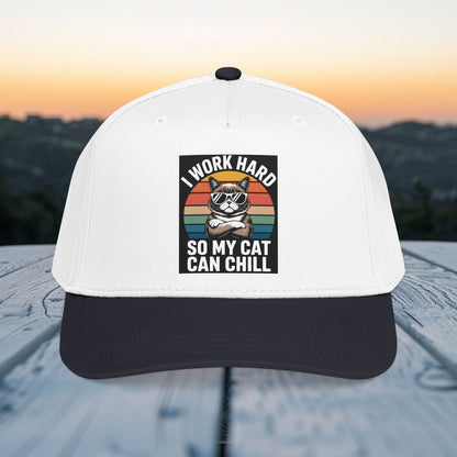 I WORK HARD SO MY CAT CAN CHILL HAT